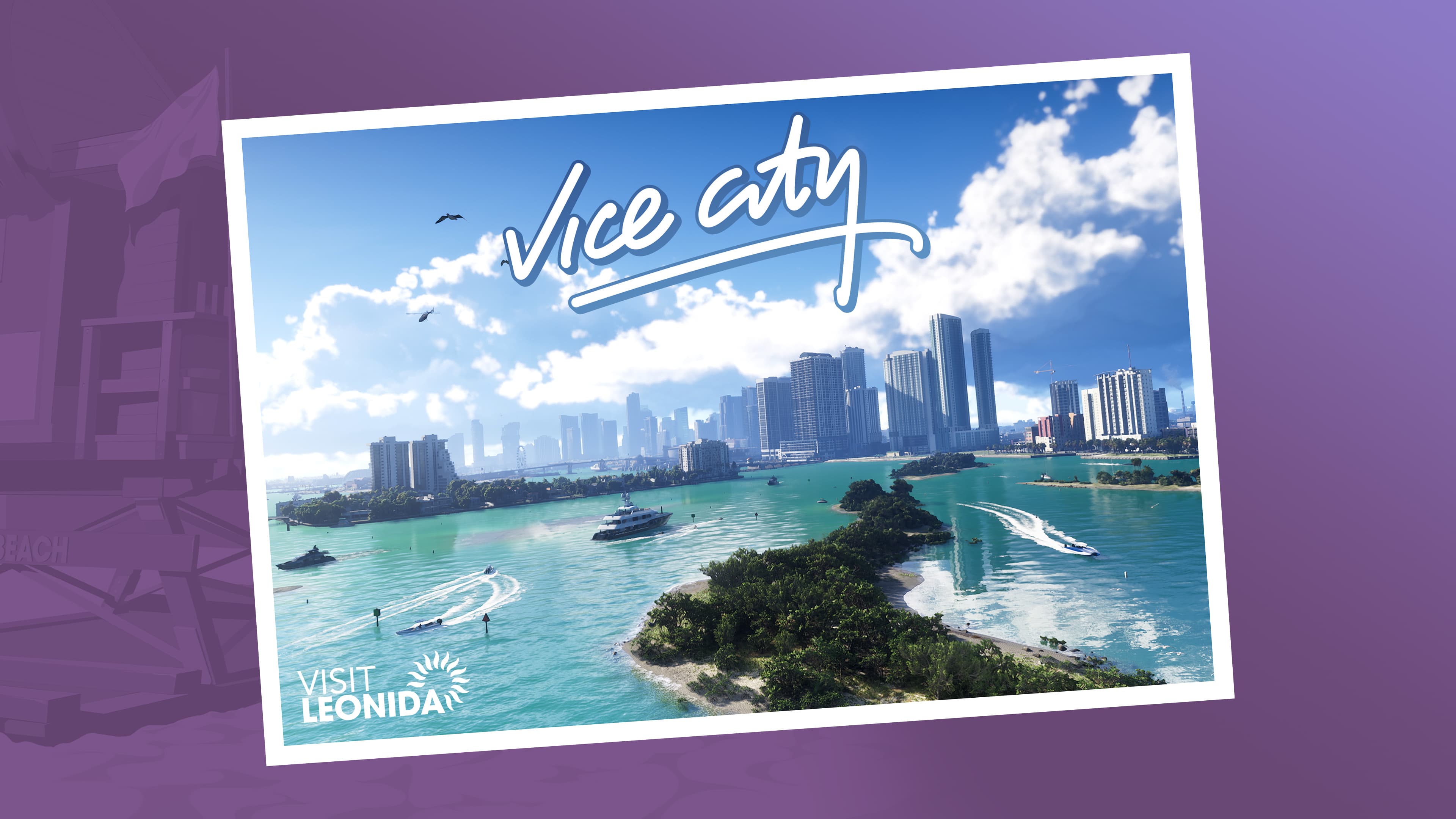 Vice City skyline in GTA VI